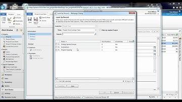 Adding Parts & Materials to Projects in Alert Stratus for Microsoft Dynamics CRM 2011