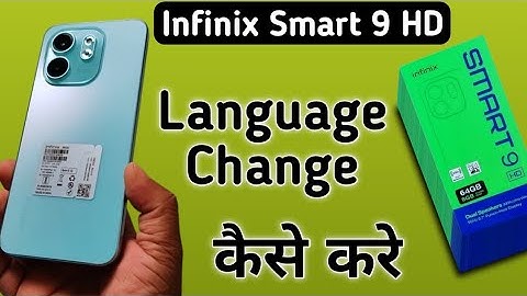 Infinix Smart 9 HD language kaise change kare, how to change language in Infinix, set Hindi language