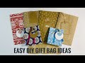 How To Make Super Easy DIY Gift Bags ‘n’ Tags - Lots of All Year Around Methods & Ideas