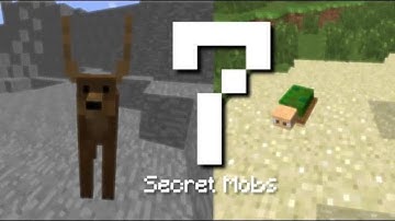 Minecraft: 7 Secret Mobs