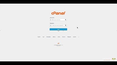 Here is how to find your websites main cPanel login url.