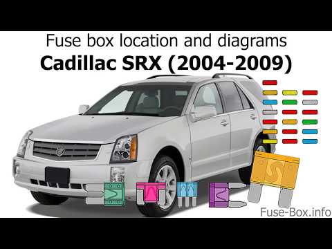 Fuse box location and diagrams: Cadillac SRX (2004-2009)