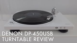 Denon DP450USB Turntable Review  Who Is This Record Player For?