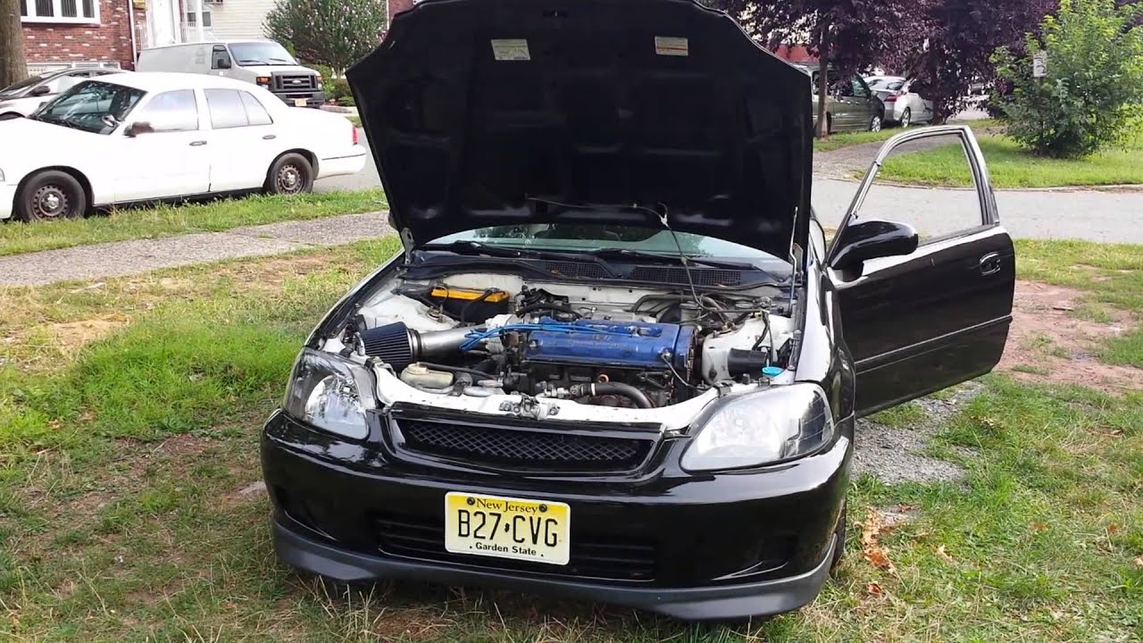 98 civic coupe interior