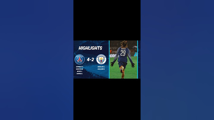 HIGHLIGHTS | PSG 4 - 2 MAN CITY | UEFA CHAMPIONS LEAGUE