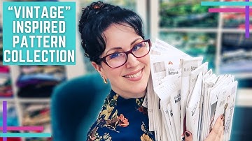 My "Vintage" Style Pattern Collection :: Destashing? Collection Curation? Which Ones Should I Keep?