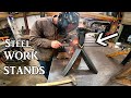 Building Steel Roller Stands from hitch receiver tubes