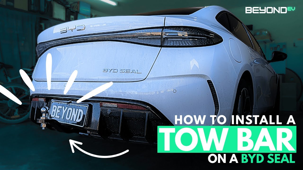 How to Install a TOW BAR on a BYD Seal