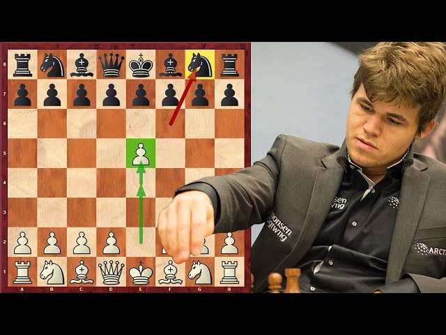 Magnus Carlsen's most provocative Alekhine Defence