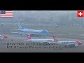 Air Force 1 + SAM 45 POTUS Trump departing Switzerland