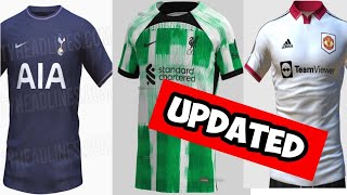 AWAY Premier League 2023/24 kits, confirmed and leaked