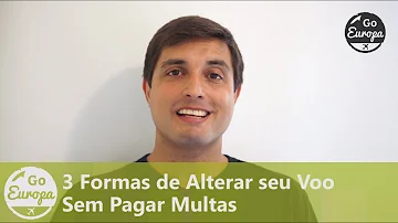 O que acontece quando o voo e alterado?