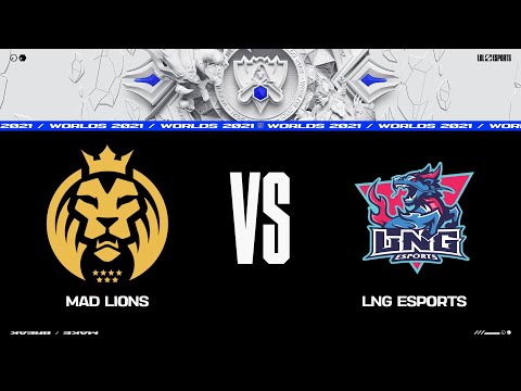 MAD vs. LNG | Worlds Group Stage Day 3 | MAD Lions vs. LNG Esports (2021)