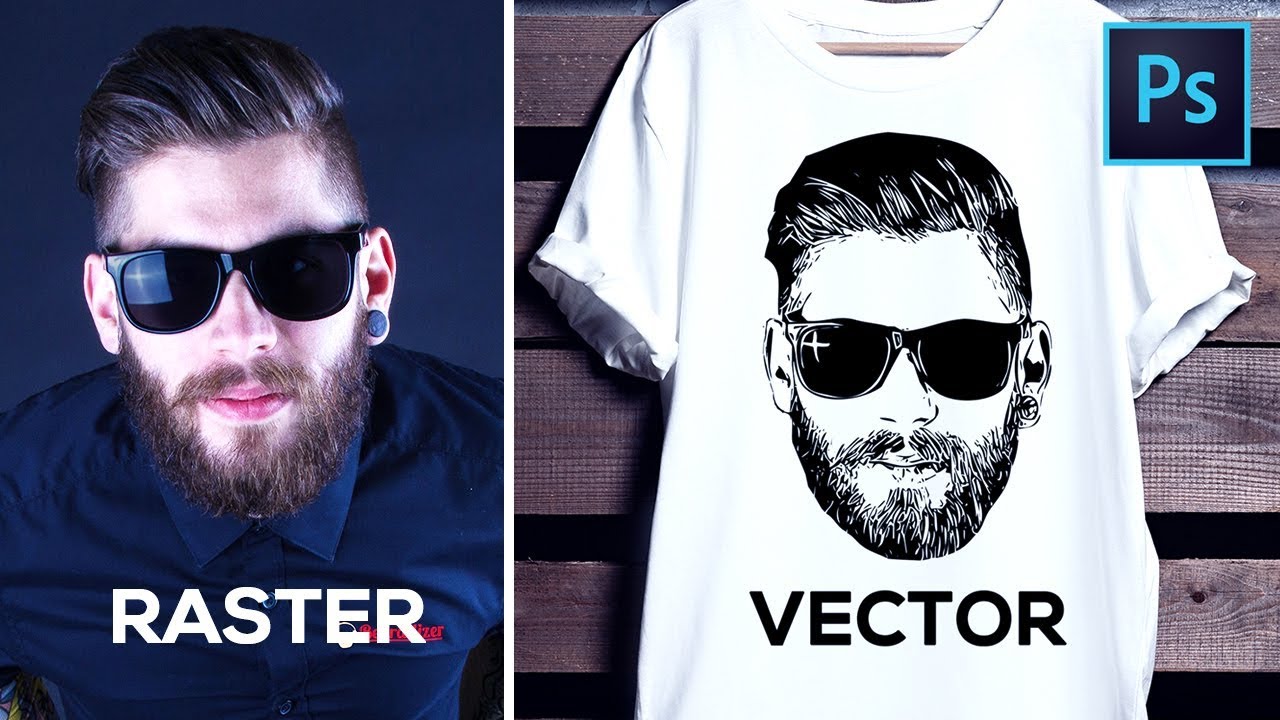Update How to Convert Raster Image into Vector in Photoshop