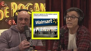 Joe Rogan and Steve-O on the Opioid Pandemic with Walmart's $3.1B Settlement