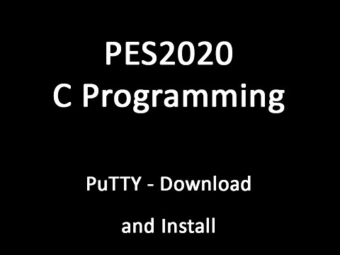 C Programming - Working From Home - PuTTY (Windows)