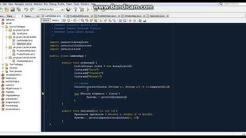 UCH -  Expresiones LAMBDA y JAVA 8 ("Segunda Parte")