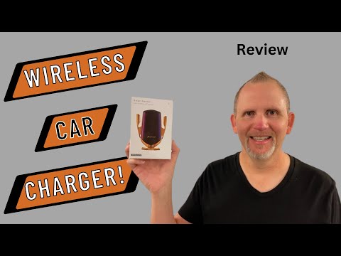 Simple Fast Wireless Car Charger Phone Mount Review