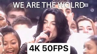 Michael Jackson - We Are The World  Live At World Music Awards 2006 | Upscale 4K 50FPS