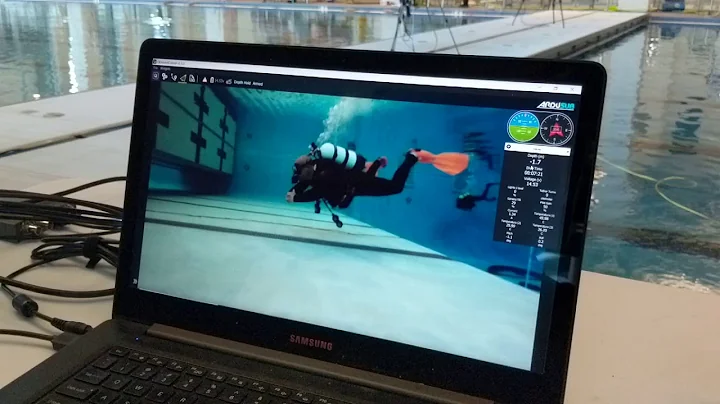 Messing with Divers using BlueROV2