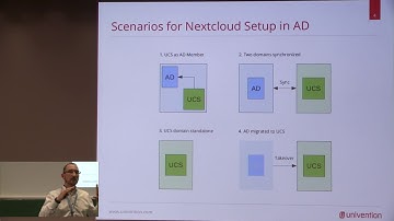 Easy and maintainable Nextcloud setups in Active Directory environments   Nico Gulden