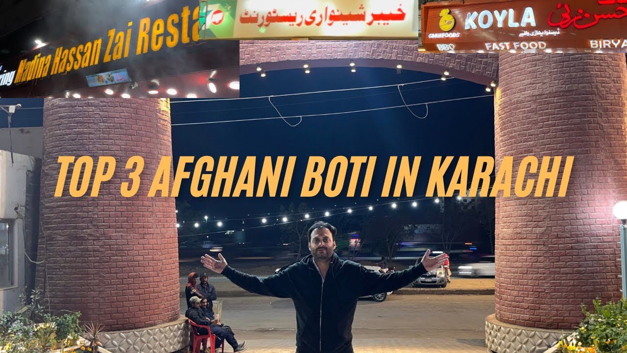 Top 3 Afghani Boti In Karachi | Har Jaga Ka Asli Maza Asli Review