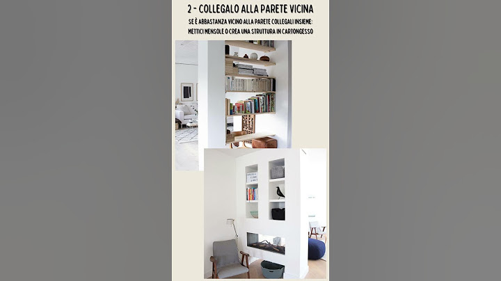 INTERIOR DESIGN - 4 modi per nascondere o camuffare un pilastro
