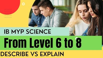IB MYP Science | Examiner Checked Task Analysis: Level 6 vs. Level 8