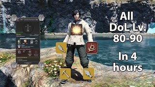 How to level FFXIV gathering jobs 80-90 in 4 hours