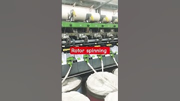 Rotor spinning #rotormachine #machine #textile