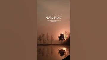 قال رسول الله ﷺ : إن سورة من القرآن ثلاثون آية شفعت لرجل حتى غفر له وهي: [تَباركَ الذي بيدهِ المُلك]
