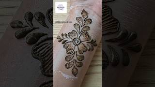Mehendi design for Beginners 🌸#mehndi #henna #mehandi #shorts #simple #mehndidesign #hennadesign