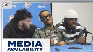 OKC Thunder Full Media Availability | Post Game vs Sacramento Kings | April 9, 2024