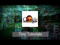 Tiny Tutorials:  Setting Up A Google Site