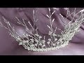 Boncuktan Gelin Tacı Yapımı - DIY Beaded Bridal Crown