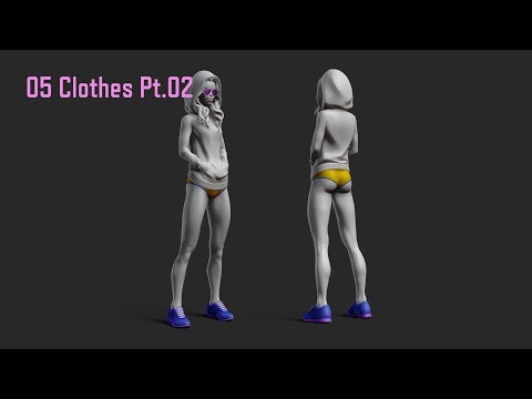 05 Clothes Pt02 Timelapse - Legs Girl