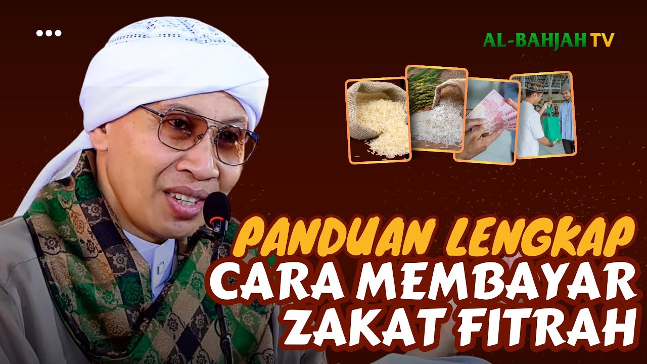 PANDUAN LENGKAP ZAKAT FITRAH‼️ Hukum, Syarat, & Cara yang Benar | Buya Yahya