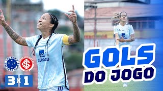 ⚽ GOLS DO JOGO | Com direito a gol olímpico, as Cabulosas vencem o Internacional no Brasileirão!