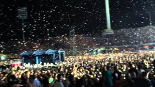 Vasco Rossi - Albachiara finale concerto Firenze Stadio Franchi 12 Giugno 2015