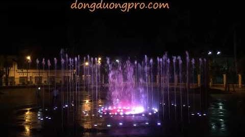 Thiết kế Sàn nhạc nước nghệ thuật - Về Lại Sóc Trăng