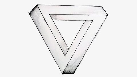 How to draw 3D Triangle | Optical Illusion Drawing Tutorial