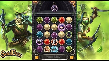 Soul-Box: PvP RPG Puzzle Match - Android/iOS Gameplay