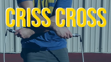How To Do The Jump Rope Criss Cross (jump rope slow motion)