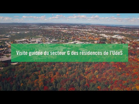 Visite guidée des résidences du secteur G - Campus principal