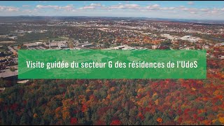 Visite guidée des résidences du secteur G - Campus principal