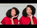 BEAUTYMAS DAY 1| RICH AUNTIE Curly Bob Glueless 5X5 HD Lace Closure Wig  Ft WOWAFRICAN