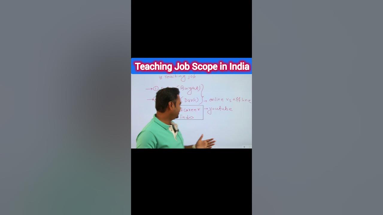 teaching-job-scope-in-india-teaching-india-shorts-youtube