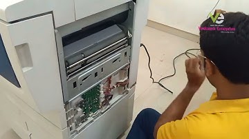 Laser without printing fault, Print engine failure solution Xerox 5855, 5865, 5875, 5890