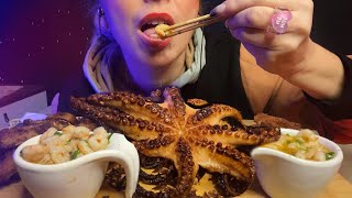 Mukbang Asmr Ahtapot Kari̇des Kalamar 