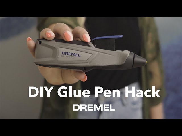 DIY - Dremel Hot Glue Pen home décor hack 